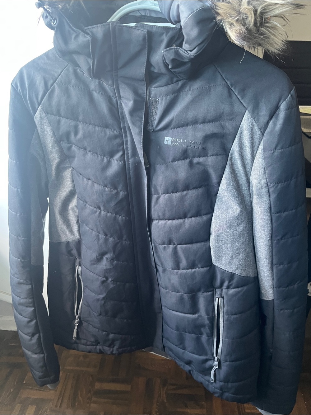 Mountain Warehouse Women's Black & Gray Insulated Ski Jacket